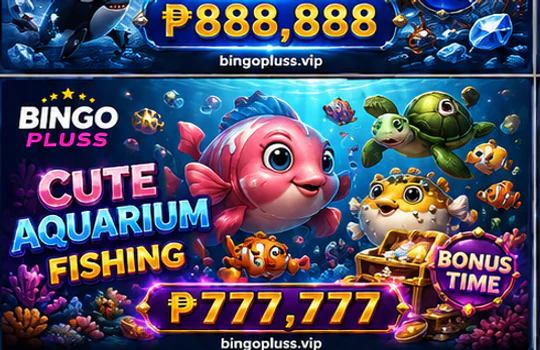 BINGOPLUS fishing cannon controls and resource pace display